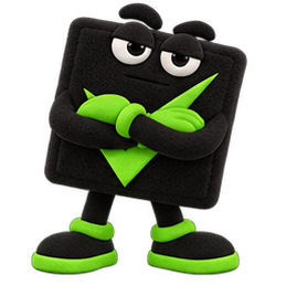 Mr. Check posing full-body on the blog page.