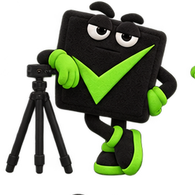 Mr. Check posing full-body on the rosen shingle creek video crew page.